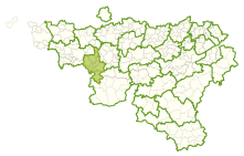 Carte des communes de la Régionale